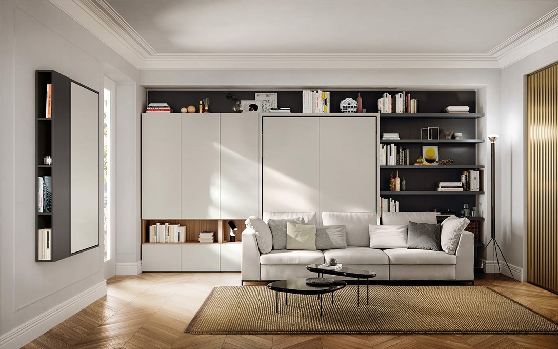 Opklapbed met bank Tonale BedHabits 14